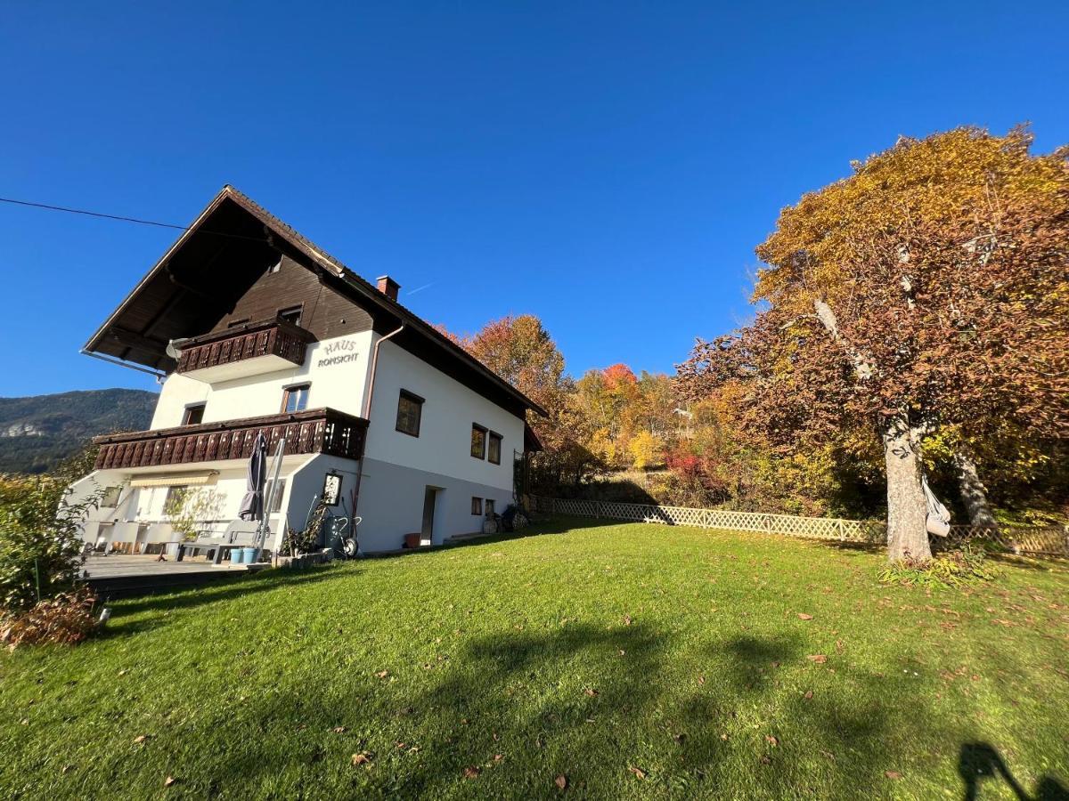 Villa Haus Romsicht Karinthie Kerschdorf Esterno foto