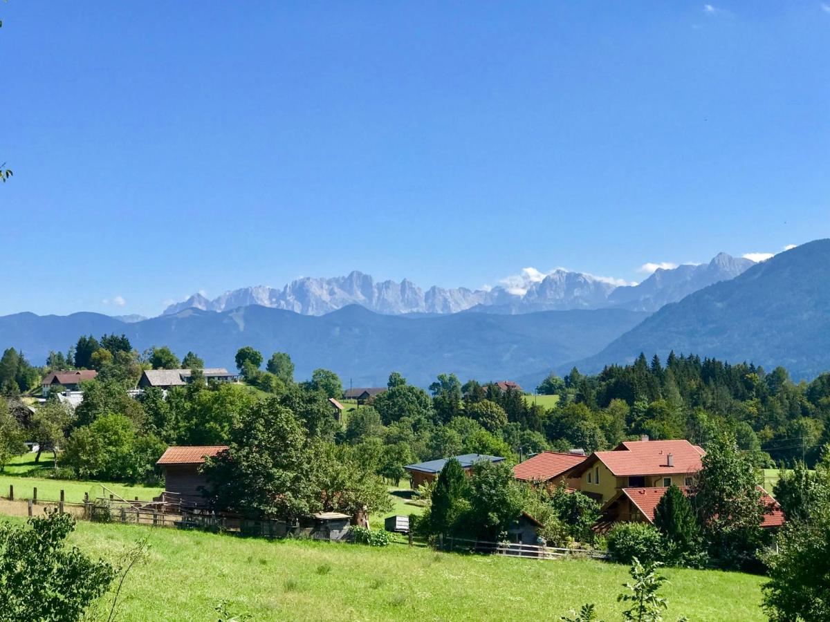 Villa Haus Romsicht Karinthie Kerschdorf Esterno foto